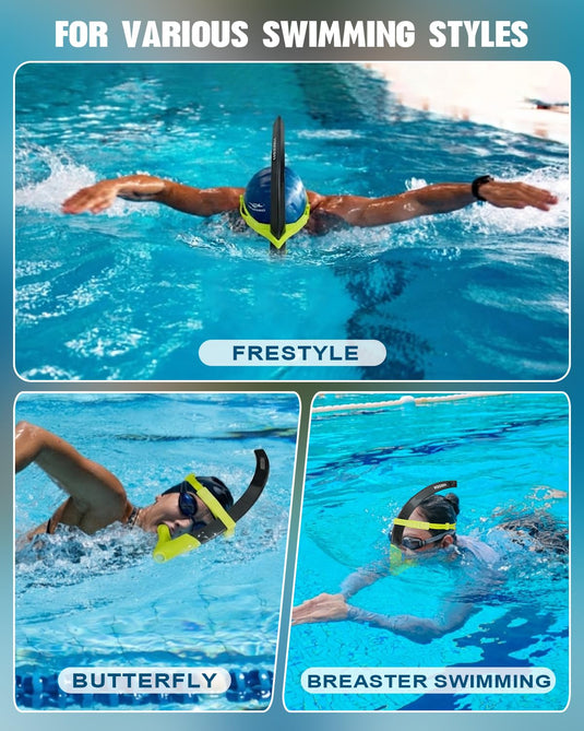 Hikeen Swim Snorkel with Purge Valve