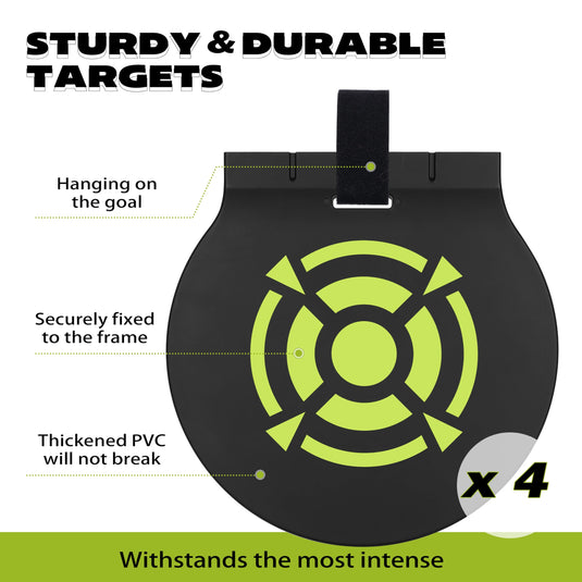 Hikeen Magnetic Hockey Shooting Targets – 4-Pack
