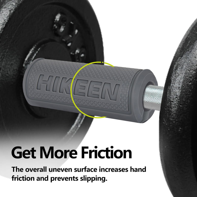 Load image into Gallery viewer, Hikeen Thick Bar Dumbbell Grips – Multiple Sizes

