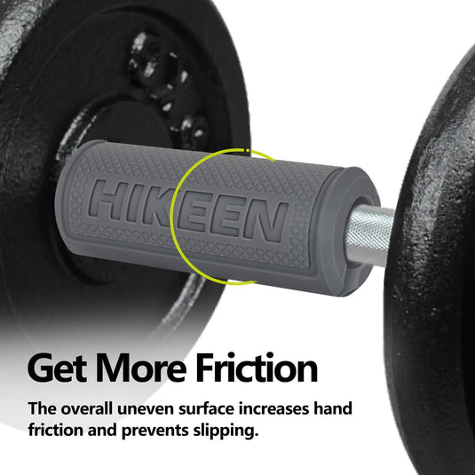 Hikeen Thick Bar Dumbbell Grips – Multiple Sizes