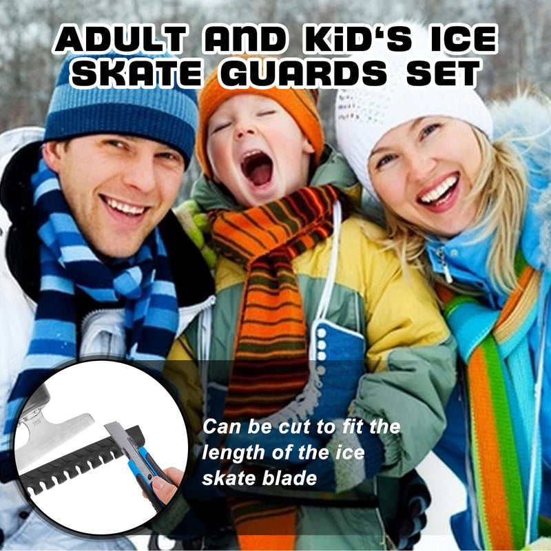 Lataa kuva gallerian katseluohjelmaan Hikeen Ice Skate Blade Guards with Shoulder Straps
