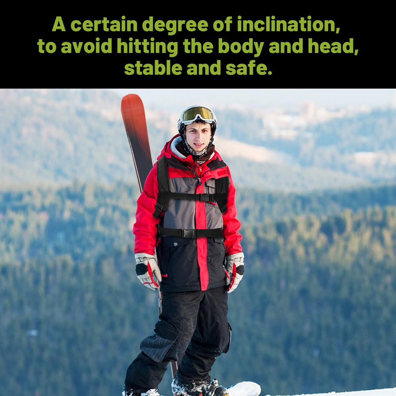 Load image into Gallery viewer, Hikeen Ski Carrier Harness for Skis &amp; Poles
