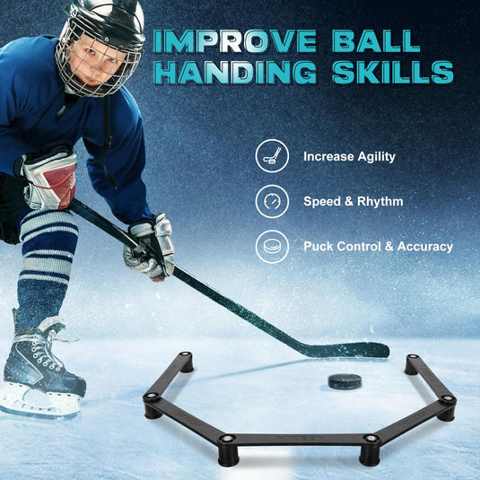 Hikeen Adjustable Hockey Stickhandling Trainer