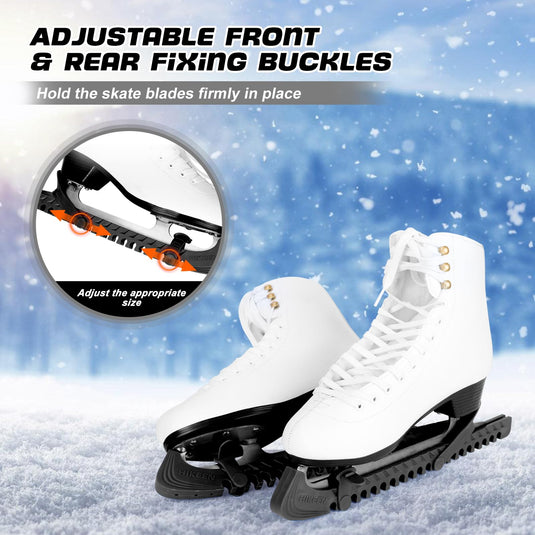 Hikeen Ice Skate Blade Guards with Shoulder Straps