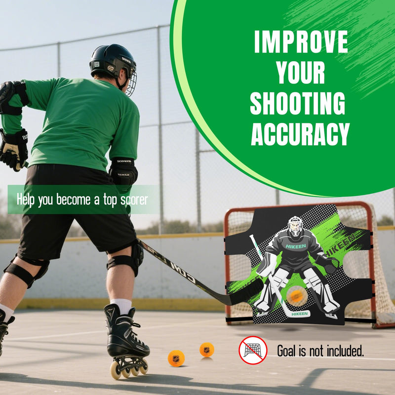 Load image into Gallery viewer, Hikeen Hockey Goalie Shooting Target with 7 Target Holes
