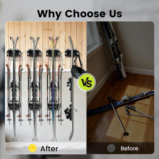 Hikeen Ski & Snowboard Wall Mount