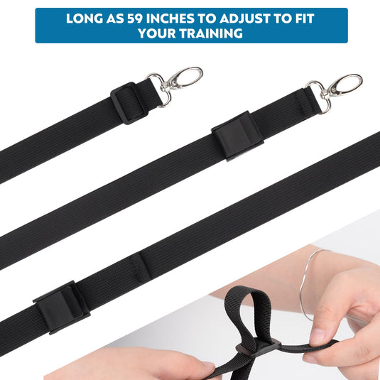 Hikeen Adult Swim Parachute Set with 3 Parachutes & Adjustable Belt