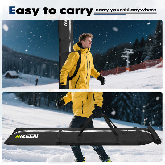 Hikeen Padded Ski Travel Bag – 215 CM