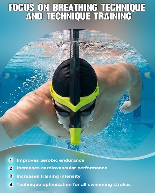 Hikeen Swim Snorkel with Purge Valve