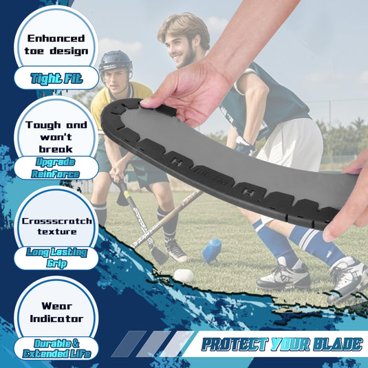 Hikeen Hockey Stick Blade Protector with 25 Wrap Ties