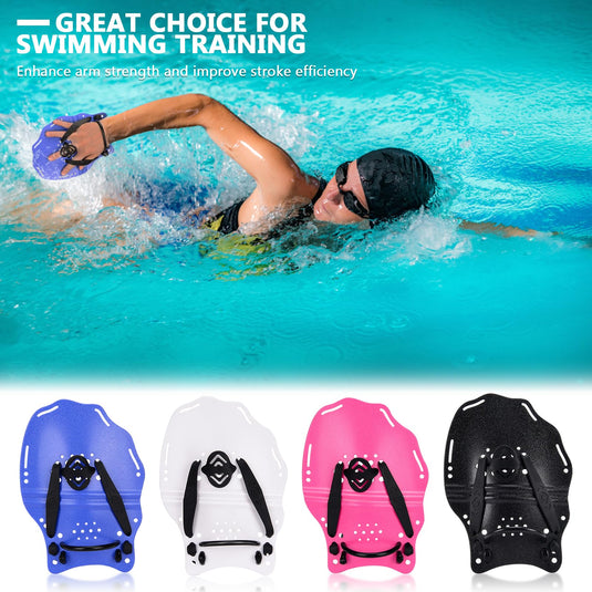 Hikeen Swim Hand Paddles with Adjustable Straps