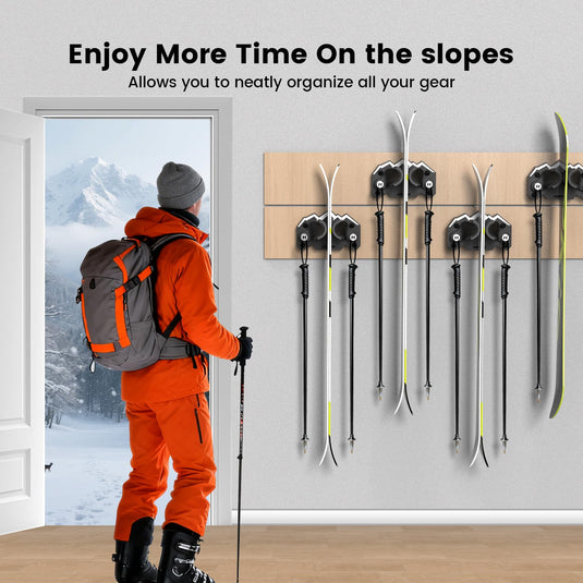 Hikeen Ski & Snowboard Wall Mount