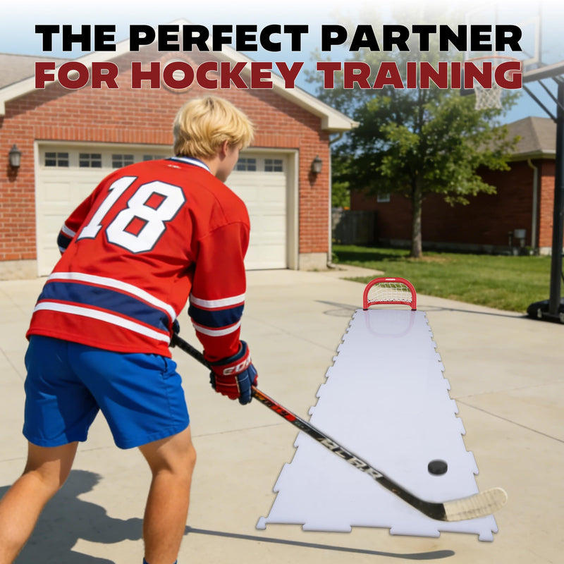 Load image into Gallery viewer, Hikeen Mini Hockey Goals – 2-Pack with 4 Pucks
