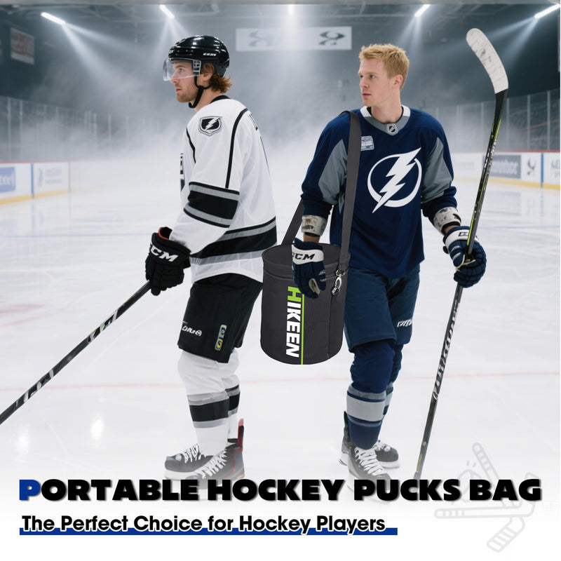 Load image into Gallery viewer, Hikeen Hockey Puck Bag – 50-Puck Capacity
