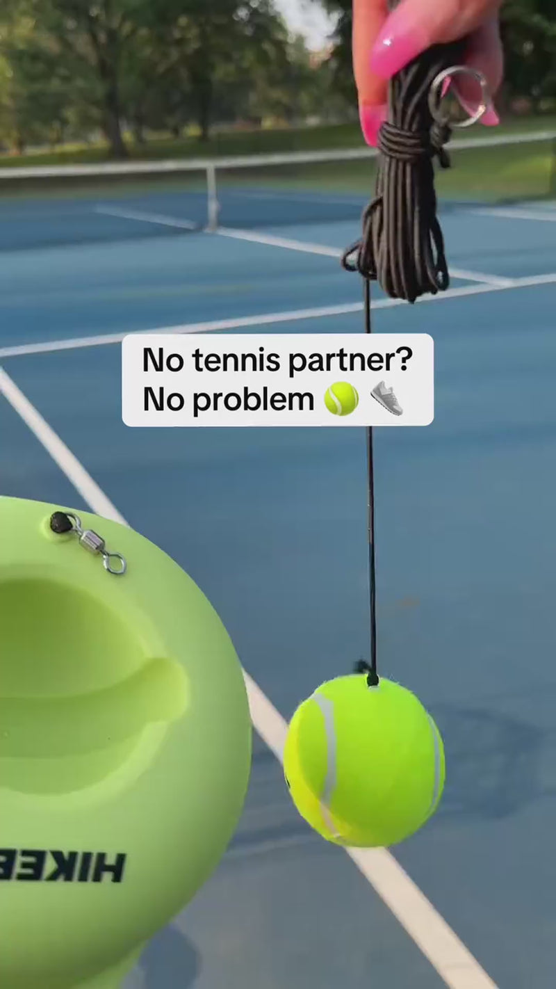 Lataa ja toista videota gallerian katseluohjelmassa Hikeen Solo Tennis Trainer with Metal Base – Tennis Rebound Trainer
