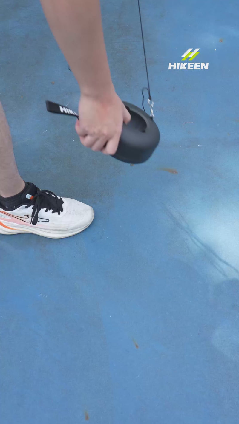 Lataa ja toista videota gallerian katseluohjelmassa Hikeen Solo Tennis Trainer with Metal Base – Tennis Rebound Trainer

