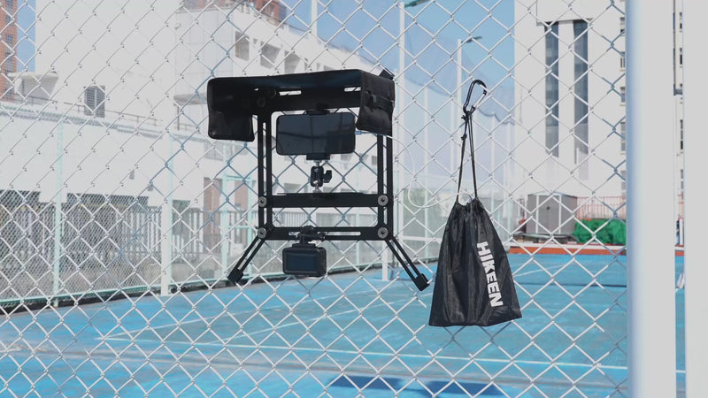 Lataa ja toista videota gallerian katseluohjelmassa Hikeen Fence Mount Kit for Sports Video Recording &amp; Streaming

