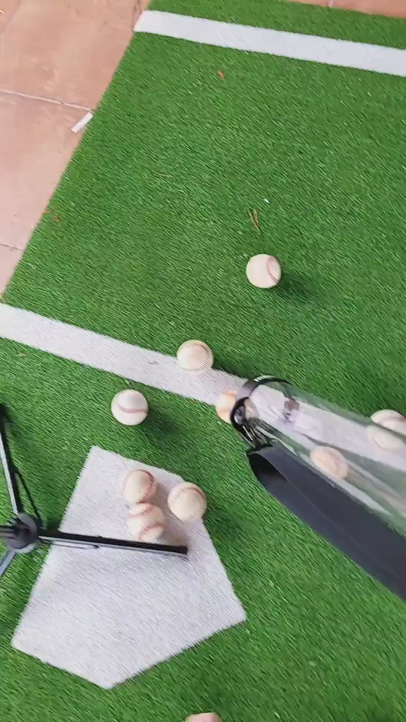 Load and play video in Gallery viewer, Hikeen Baseball Ball Pickup Tube with Shoulder Strap
