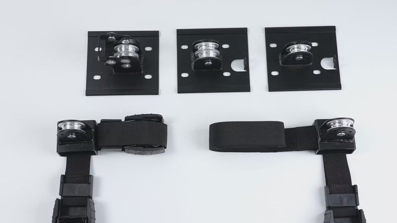 Load and play video in Gallery viewer, Hikeen Garage Ceiling Hoist for Cargo Boxes
