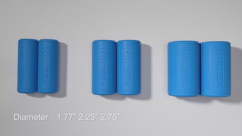 Load and play video in Gallery viewer, Hikeen Thick Bar Dumbbell Grips – Multiple Sizes
